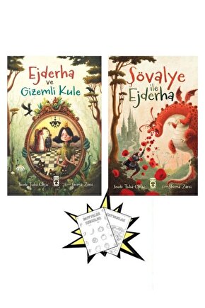 BoyamaHediyeli Ejderha İle Gizemli Kule Şövalye İle Ejderha 2. 3. 4. 5. Sınıf Okuma Sevde Tuba Okçu