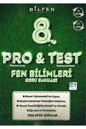 8. Sınıf Lgs Fen Bilimleri Protest Soru Bankası Bilfen Yayıncılık