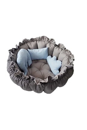 Babynest-uyku Ve Oyun Minderi Pamuk Kumaş