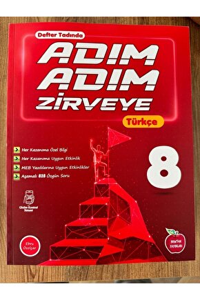 Defter Tadında Adım Adım Zirveye Türkçe 8