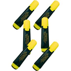 Mikro Gold Fosforlu Kalem Sarı 10 Adet 