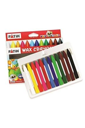 Jumbo Wax Crayon Mum Boya 12 Renk