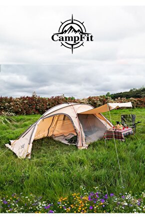 Campfit 2-3 Kişilik Dayanıklı Kolay Kurulum Su Geçirmez Kamp Çadırı