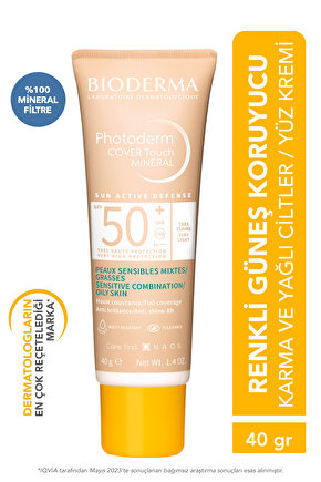 Photoderm Cover Touch Mineral Spf50+ Very Light 40 Gr