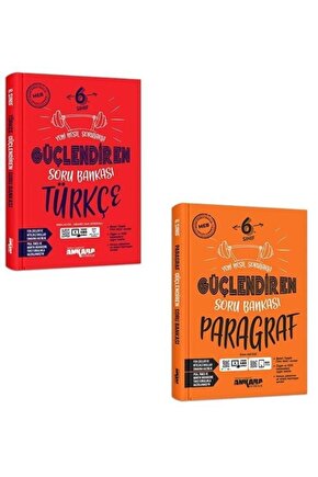 Ankara 6. Sınıf Türkçe Paragraf Güçlendiren Soru Bankası Seti Yeni 2021