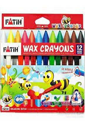 Decohomeart Wax Crayon 12 Renk Mum Boya 50220
