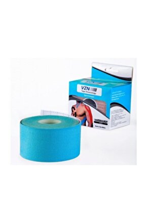 Tape Mavi Renk Kinesio Ağrı Bandı 5 Metre X 5 Cm