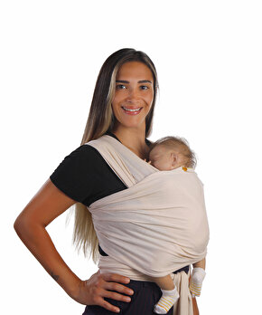 Esnek Wrap Sling Bebek Taşıma Şalı %100 Pamuk Süprem Kumaş