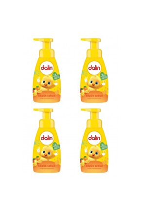 Köpük Sabun Mango Ve Portakal Kokulu 200 ml X 4 Adet