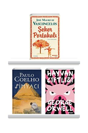 Set- Şeker Portakalı  Hayvan Çiftliği simyacı - 3 Kitap Takım