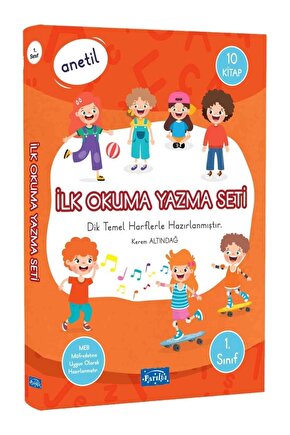 1.sınıf - Anetil- Ilk Okuma Yazma Seti 10 Kitap