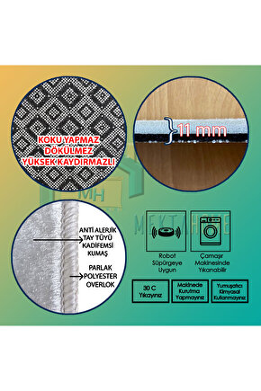 Mekta Home Pembe Kız  Çocuk ve Bebek  Odası Halısı MKTH-166