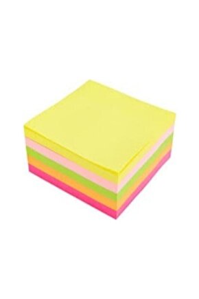 Yapışkanlı Kağıtlar 400 Yaprak Neon Renkler Index