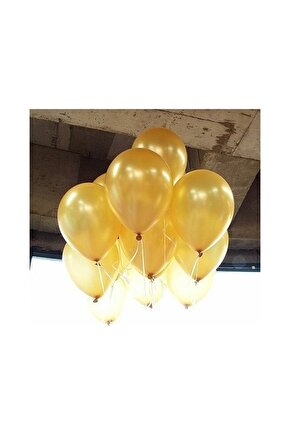 12 Inç Metalik Gold Balon 10lu