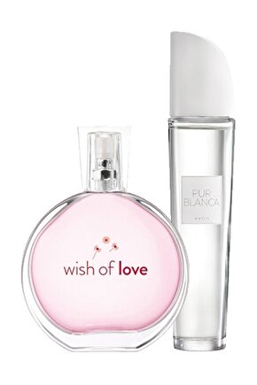 Wish Of Love + Pur Blanca Kadın Parfüm Seti 50 ml EDT 6598874512