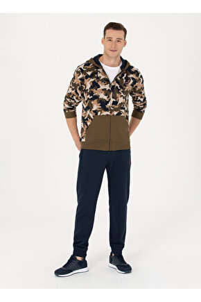 U.S. Polo Assn. Normal Bel Slim Fit Lacivert Erkek Eşofman Altı HEROLDSK023