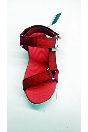 Kırmızı Renk Sandalet Yazlık