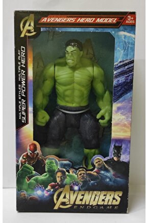 Avengers Hulk Işıklı Figür Oyuncak Yeşil Dev Adam süper Kahraman Hulk