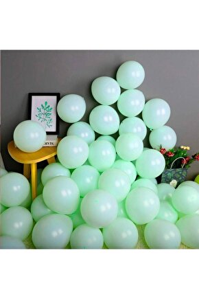 Makaron Balon Yeşil 12inç (10adet)