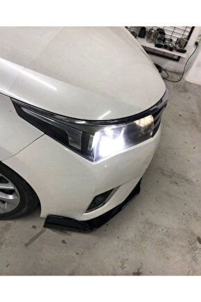 Toyota Corolla 2015-2017 Piano Black Ön Lip Tampon Eki 3parca