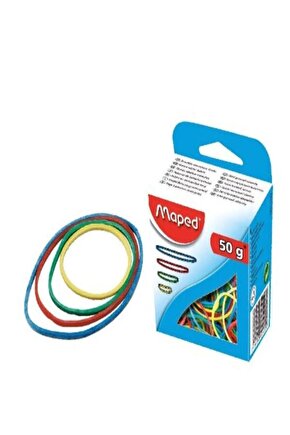 maped 50 gr paket lastiği + maped 32 mm 4lü clips 2li set