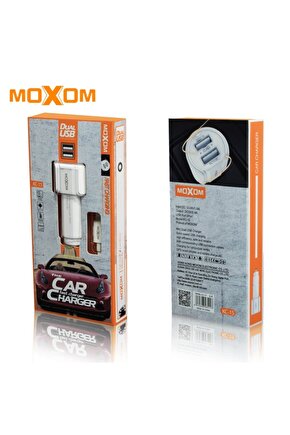 Araç Çakmaklık Şarj Başlığı 2 Usb 12-24v Hızlı Şarj Aleti Android Mikro Usb Kablo