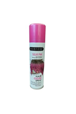 Hair Color Spray 150ml Sugar Pink Renkli Saç Spreyi