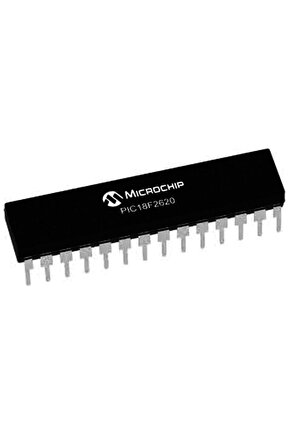 Pıc18f2620 Isp Dıp-28 8-bit 40mhz Mikrodenetleyici