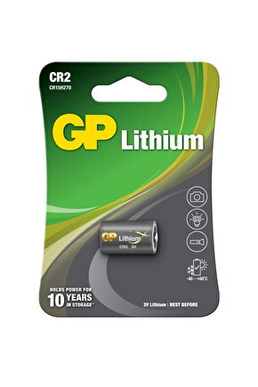 Cr2 3v Lityum Pil Fotoğraf Makinesi Pili Cr2-u1 Tekli Paket