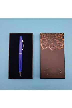 Mavi Kalem Dekoratif Hediyelik