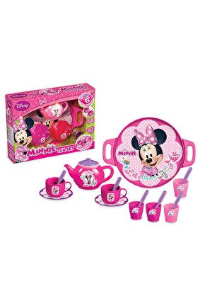 Minnie Mouse Tepsili Çay Seti - Mutfak Setleri - Ev Oyuncak Setleri