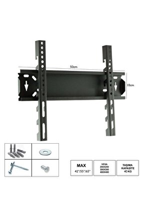 Lcd Askı Aparatı Sabit 425565 106-140-165cm Mg1065