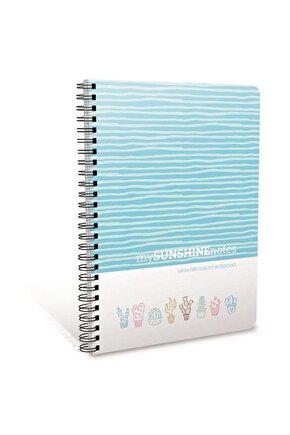 Sunshine A6 Çizgili 80 Yaprak Defter 4110