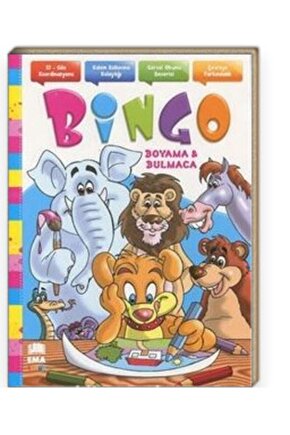 Bingo Boyama - Bulmaca (renkli Örnekli)