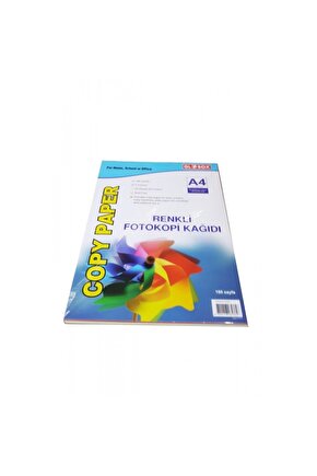 Globox Renkli Fotokopi Kağıdı 100 Lü