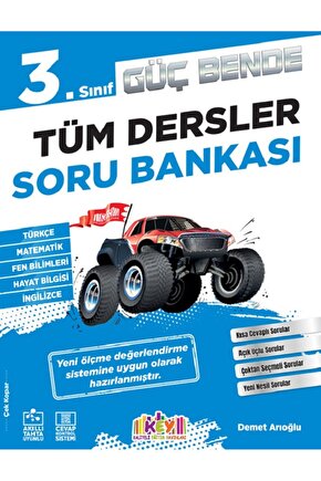 3.sınıf KEY YAYINLARI TÜM DERSLER SORU BANKASI GÜÇ BENDE