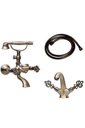 Antik Banyo Bataryaları Seti