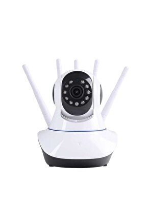 5 Antenli Bebek Izleme Kamerası Gece Görüşlü Ip Güvenlik Kamerası 360 Derece Hareket Sensörlü