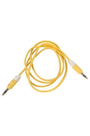 Aux Kablo 1 Metre Sarı