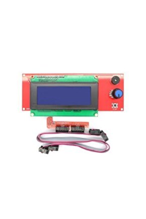 Reprap Ramps 1.4 Uyumlu 4x20 Lcd Ekran Kiti - Smart Controller