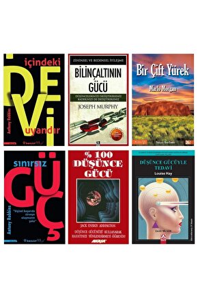 En Çok Okunan En Güçlü Kişisel Gelişim Seti 6 Kitap