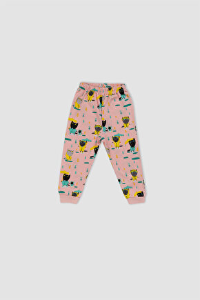 Pierre Cardin %100 Pamuk Kız Bebek & Çocuk Pijama Takımı