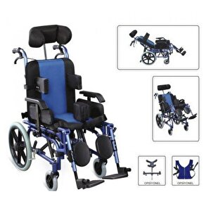 Comfort Plus KY958LC-A-36 Spastik Çocuk Tekerlekli Sandalyesi