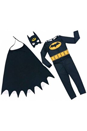 Maskeli Pelerinli Batman Kostümü