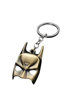 Batman Mask Metal Anahtarlık (SARI)