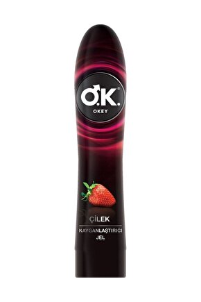 Okey Kayganlaştırıcı Jel Çilek Aromalı 100 ml