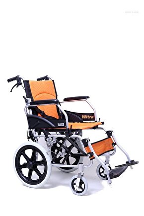 WİTRA Alüminyum Transfer Özellikli Refakatçı Frenli Hafif Tekerlekli Sandalye