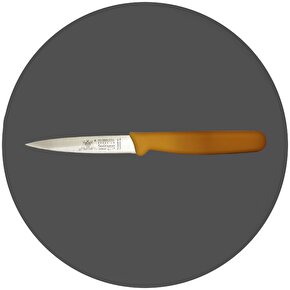 Solingen Max Melchior Sivri Uç Düz Ağız Genel Kullanım Bıçağı Sarı MM6008