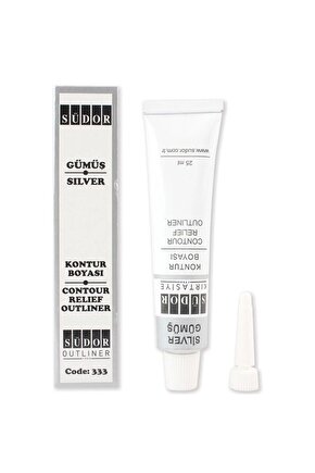 331 Kontur Boyası Gümüş 25 ml