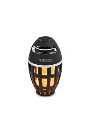 Md-23bt Shadowy Siyah Tf Kart Destekli Bluetooth Alev Işıklı Speaker